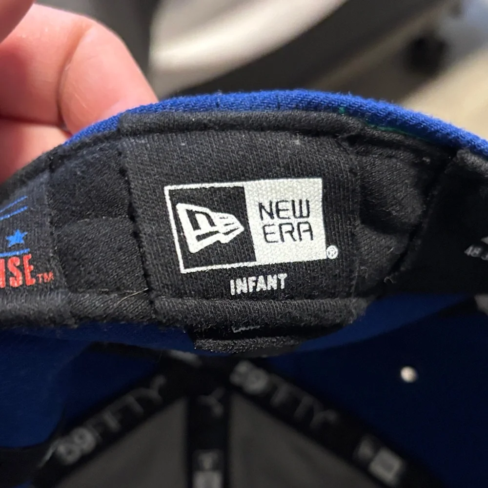Blue Baseball Cap with Bird Logo - Picture 3 of 4